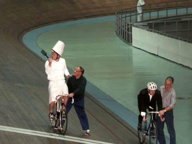 Alwyn McMath - cyclist and chef