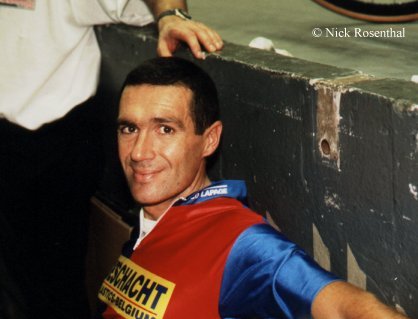 Photo of Italian pro cyclist Adriano Baffi