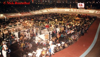 Photo from the Berlin 6-day bike race