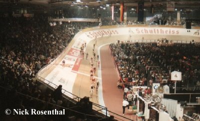 Photo of the Berlin six-day race